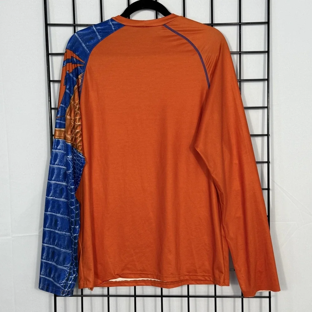 Nike Team‎ Florida Gators Performance Shirt Mens Medium Orange Graphic Sleeve